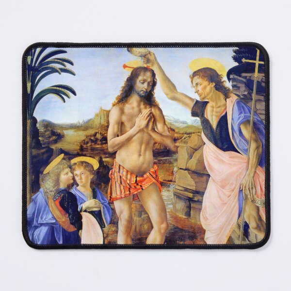 Item preview, Baptism of Christ (1470-1480) designed and sold by stevepmp.