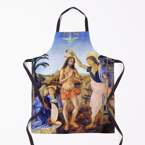 Item preview, Baptism of Christ (1470-1480) designed and sold by stevepmp.