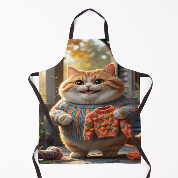 Item preview, Cute fat cat designed and sold by saly55887.