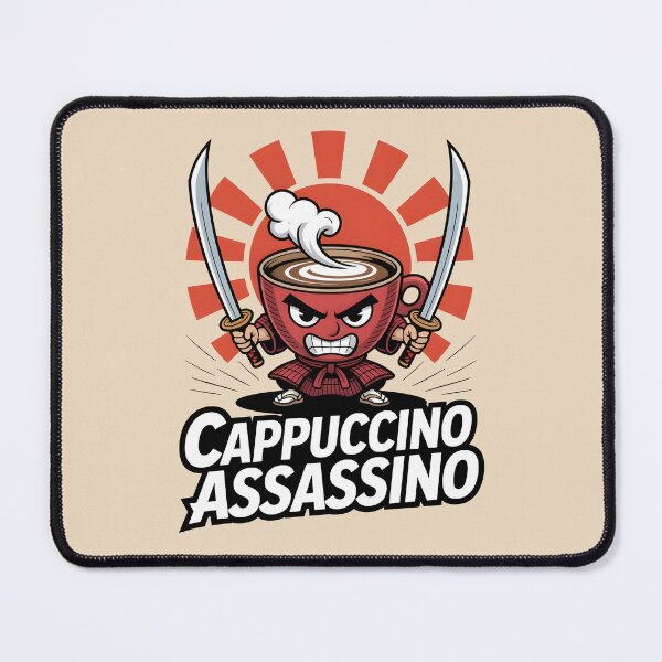 Item preview, Cappuccino Assassino Italian Meme designed and sold by AniArtPL.