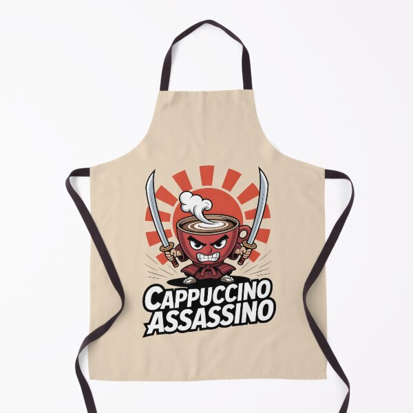 Item preview, Cappuccino Assassino Italian Meme designed and sold by AniArtPL.