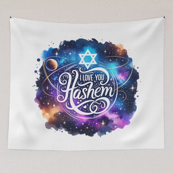 Item preview, I Love You Hashem designed and sold by My Joyful Charm Store.