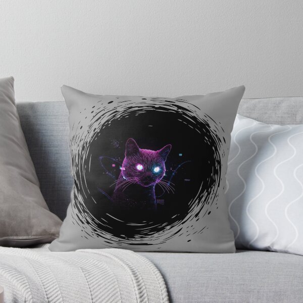 Item preview, Circuit Cat: Watcher of the Grid – Neon Guardian Art | Design by EgyApe designed and sold by egyape ⭐⭐⭐⭐⭐.