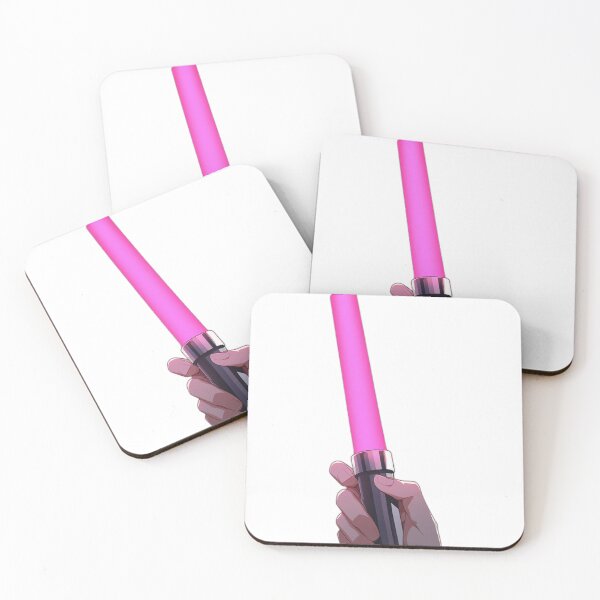 Item preview, Electric Pink Glow Stick Aesthetic Sticker designed and sold by CuteKawaiiStudio.