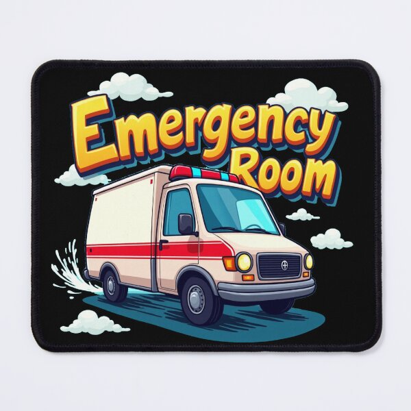 Item preview, Funny Emergency room designed and sold by medicalzone.