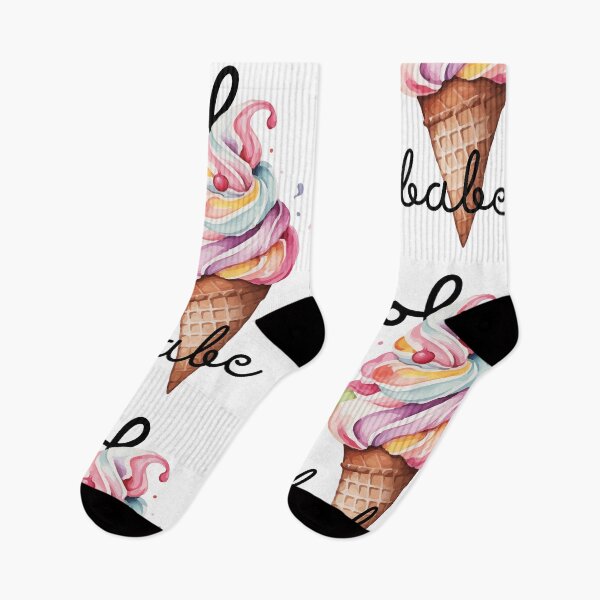 Item preview, Cool Babe – Summery ice cream design in watercolor designed and sold by CreativeLifeMe.