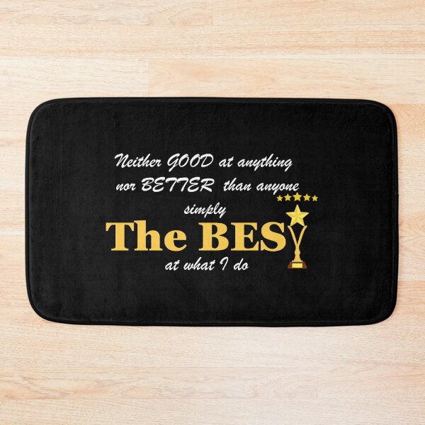 Item preview, Neither GOOD nor BETTER simply THE BEST designed and sold by rebuZZ-Apparels-The Minimalistic Buzz.