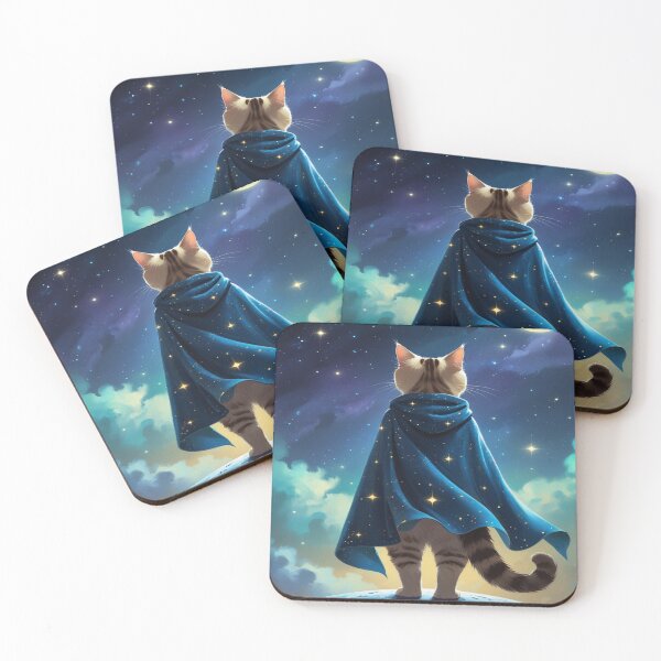 Item preview, Late cat at night designed and sold by saly55887.
