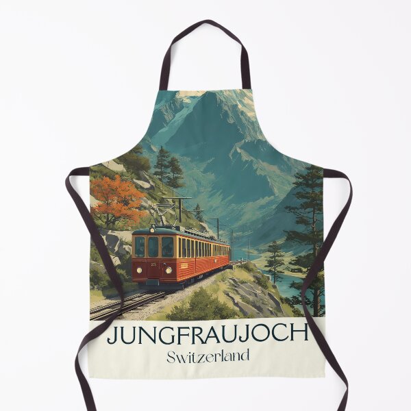 Item preview, Jungfraujoch Poster – Mountain Railway to the Top of Europe designed and sold by TuncGK.