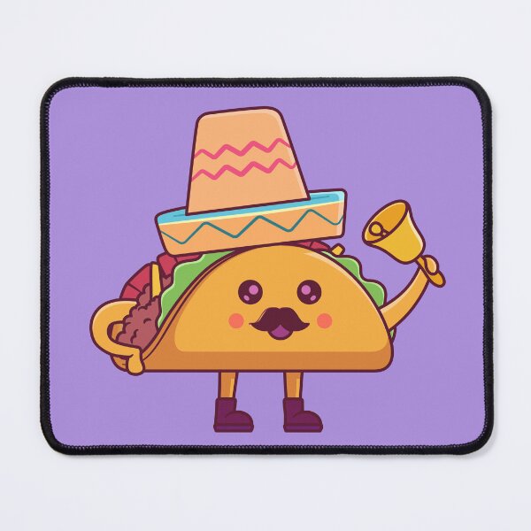 Item preview, Cute cartoon of happy taco character. designed and sold by alvariski.