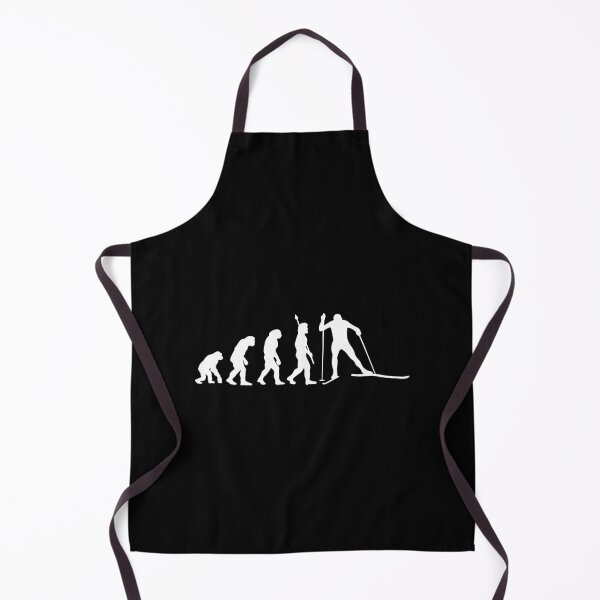 Item preview, Cross Country Ski Evolution Funny Nordic Skiing Darwin designed and sold by StrideSuccess.