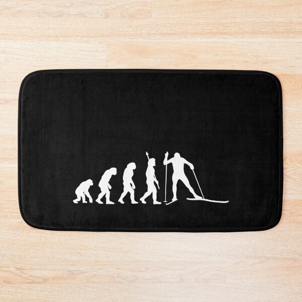 Item preview, Cross Country Ski Evolution Funny Nordic Skiing Darwin designed and sold by StrideSuccess.