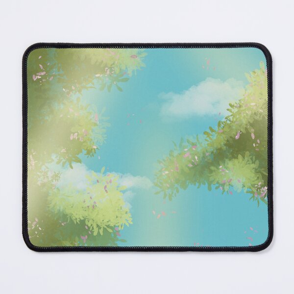 Item preview, Warm sunlight shines through the trees background  designed and sold by Makoto-Nyuu.