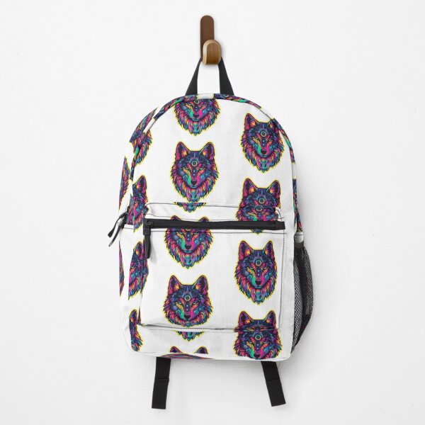 Item preview,  Colorful Polygonal Wolf Head designed and sold by Kollibri.