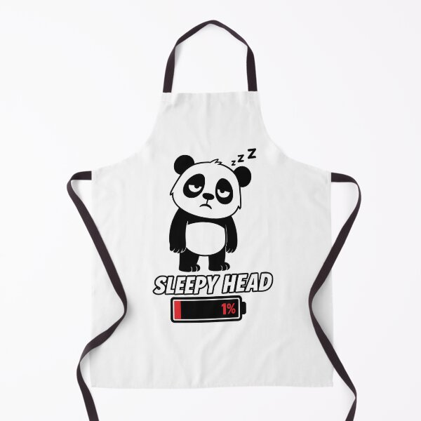Item preview, Tired Panda Mood – Low Energy Cute Cartoon designed and sold by PixelNovaStudio.