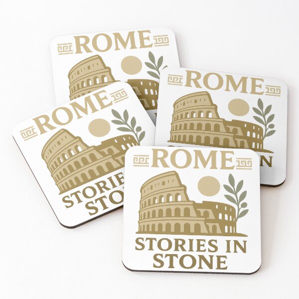 Item preview, Rome Colosseum Heritage Poster Illustration designed and sold by ImagineCorner.