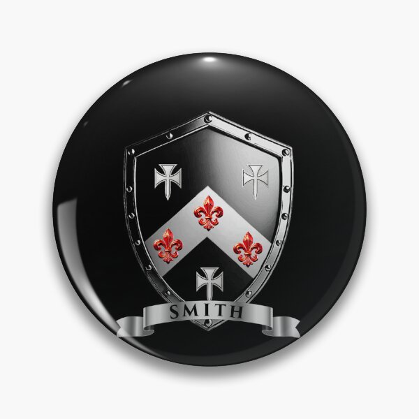 Item preview, Smith Family Heraldic Shield Custom Name Banner Edition designed and sold by Highlandkings.