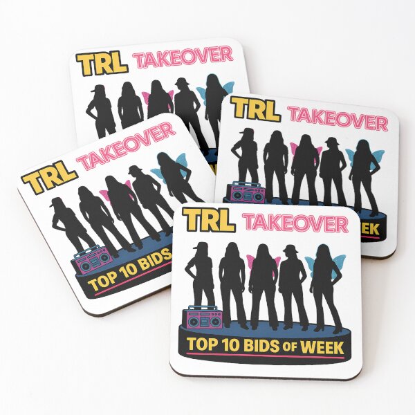 Item preview, TRL Takeover – Top 10 Bids of the Week Sticker designed and sold by summer-loving.