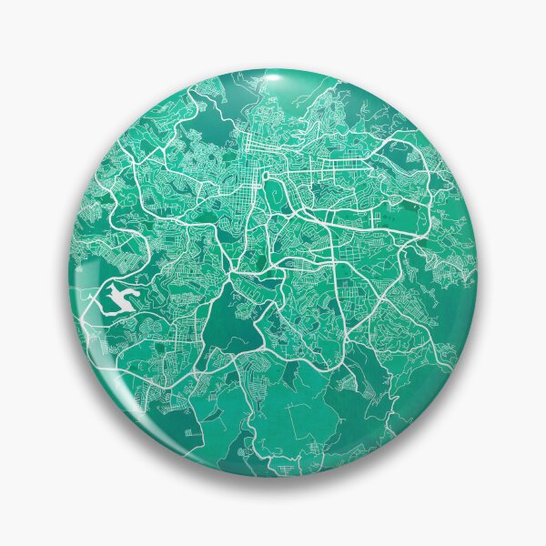 Item preview, Tegucigalpa City Map of Honduras - Watercolor designed and sold by deMAP.