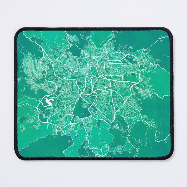Item preview, Tegucigalpa City Map of Honduras - Watercolor designed and sold by deMAP.