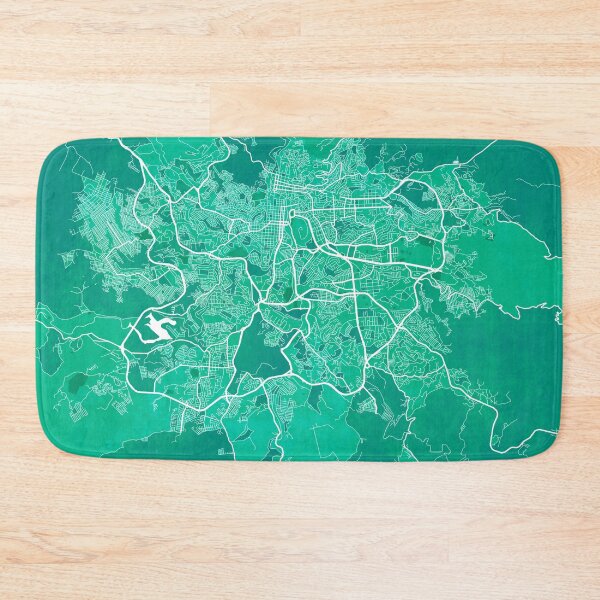 Item preview, Tegucigalpa City Map of Honduras - Watercolor designed and sold by deMAP.