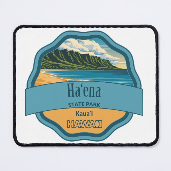 Item preview, Haʻena State Park, Kauaʻi Island, Hawaii designed and sold by Wanderful-roads.