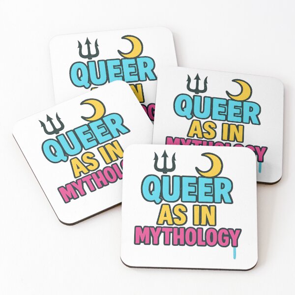 Item preview, Queer as in Mythology – Vibrant LGBTQ+ Design designed and sold by Haus Of Sin.