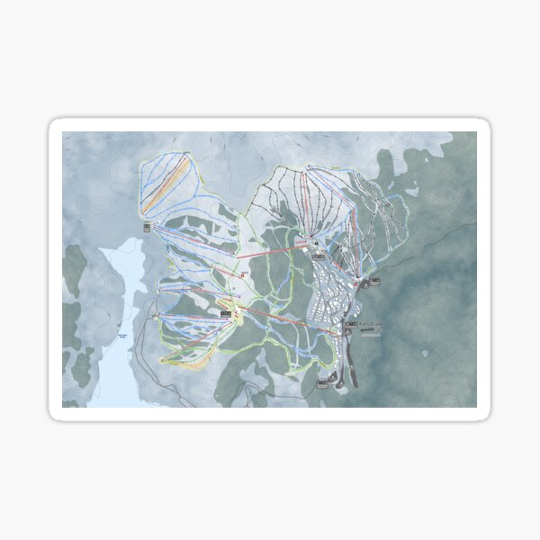 Item preview, Falls Creek Resort designed and sold by Mapsynergy Skimaps.