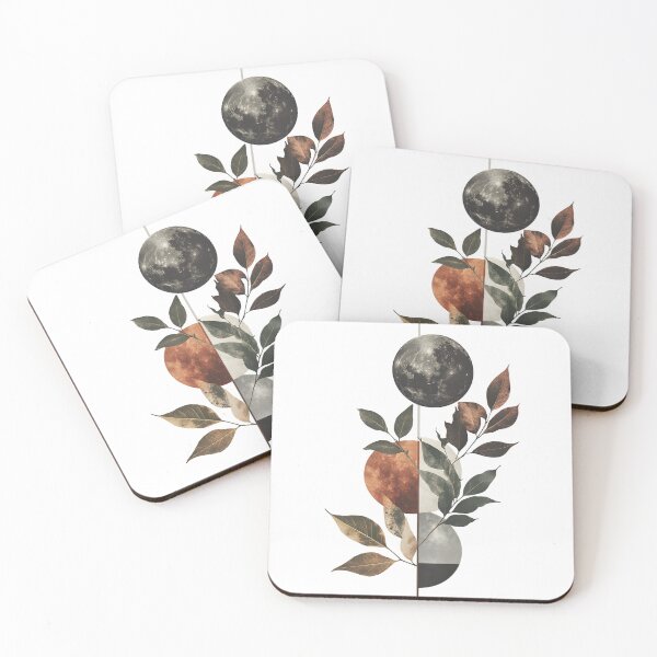 Item preview, Abstract Composition with Tropical Leaves designed and sold by Kollibri.