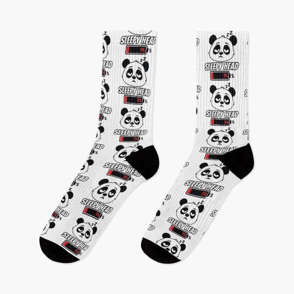 Item preview, Sleepy Panda Low Battery – Funny Tired Animal designed and sold by PixelNovaStudio.