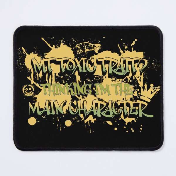 Item preview, Main Character Energy | Funny Relatable Quote Aesthetic Design designed and sold by TFIC.