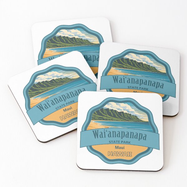 Item preview, Waiʻanapanapa State Park, Maui Island, Hawaii designed and sold by Wanderful-roads.