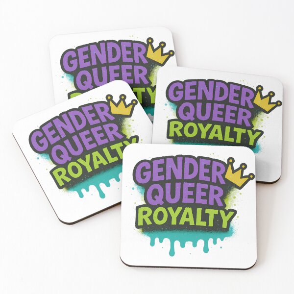 Item preview, Gender Queer Royalty – Pride Graffiti Art designed and sold by Haus Of Sin.