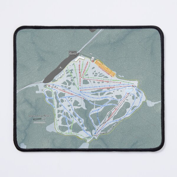 Item preview, Selwyn Snow Resort designed and sold by Mapsynergy.