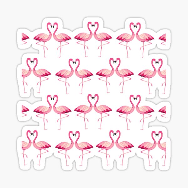 Item preview, Pink Flamingo Heart Print on Dark Grey Background. designed and sold by cgroenewald.