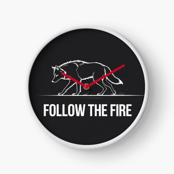 Item preview, Follow the fire design designed and sold by Motivated Sensei.