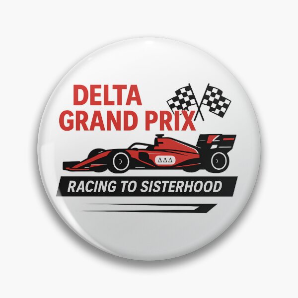 Item preview, Delta Grand Prix – Racing to Sisterhood Sticker designed and sold by summer-loving.