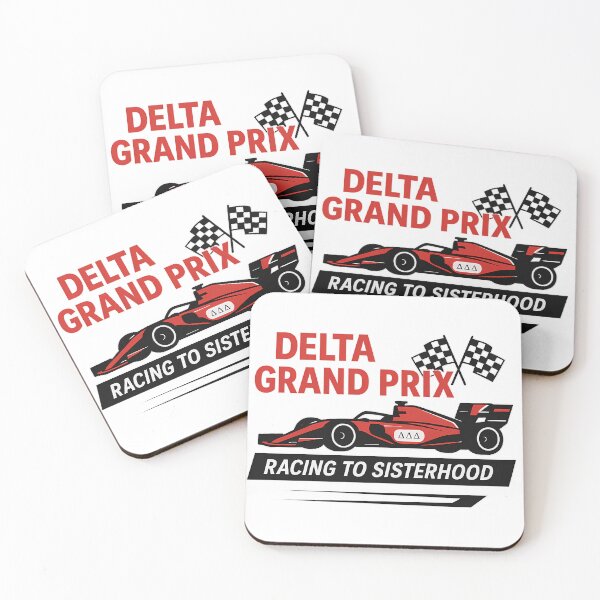 Item preview, Delta Grand Prix – Racing to Sisterhood Sticker designed and sold by summer-loving.