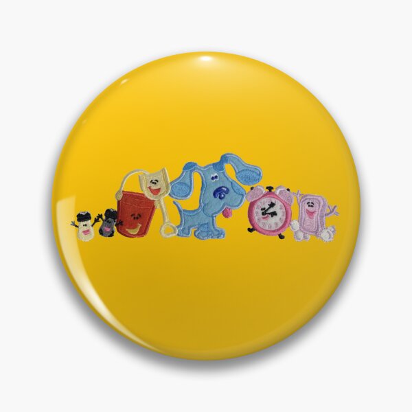Item preview, blues clues inspired embroidery-style characters designed and sold by meltycatart.