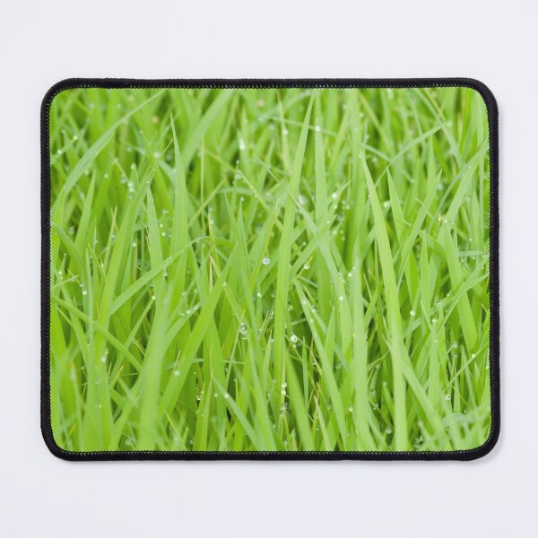 Item preview, The Grass is Greener - green grass print designed and sold by cgroenewald.