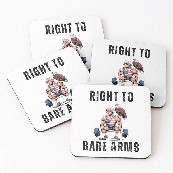 Item preview, Right to bare arms George Washington deadlifting funny designed and sold by snowry.