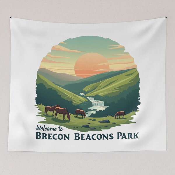 Item preview, Welcome to Brecon Beacons National British Park designed and sold by Blok45.
