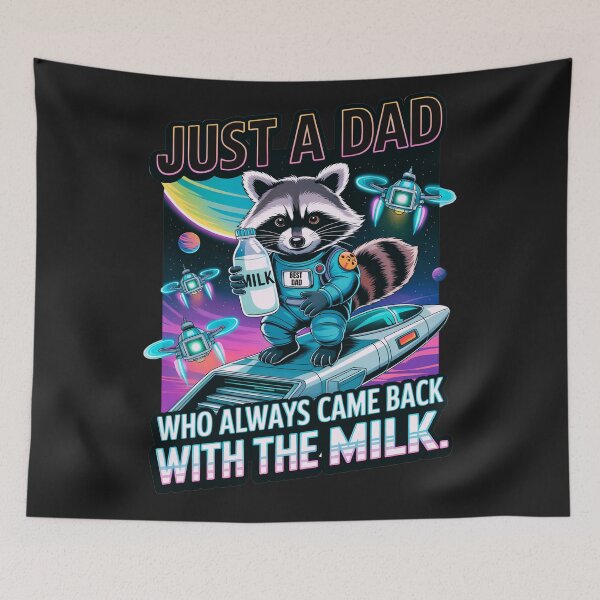 Item preview, Just A Dad Who Always Came Back With The Milk designed and sold by elynne9.