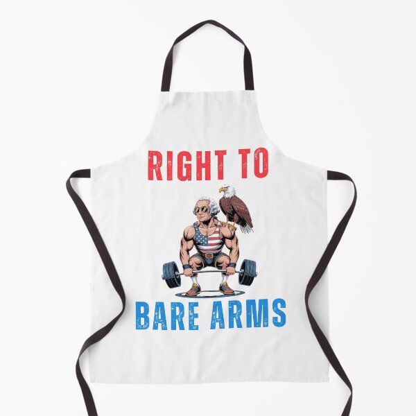 Item preview, Right to bare arms George Washington deadlifting humor designed and sold by snowry.