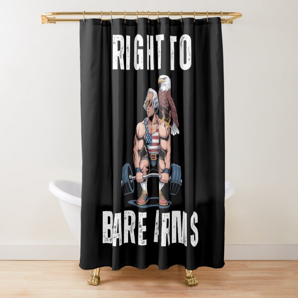 Item preview, Right to bare arms George Washington deadlifting joke designed and sold by snowry.