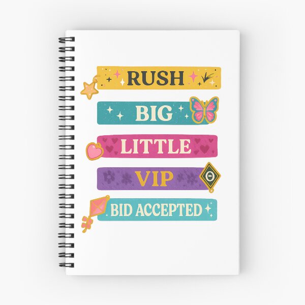 Item preview, Sorority Rush Badge Tags – Big, Little, VIP, and More designed and sold by summer-loving.