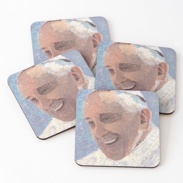 Item preview, Portrait of Pope Francis designed and sold by Maria Oswalt.