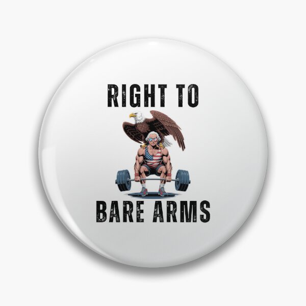 Item preview, Right to bare arms George Washington 4th of July humor designed and sold by snowry.