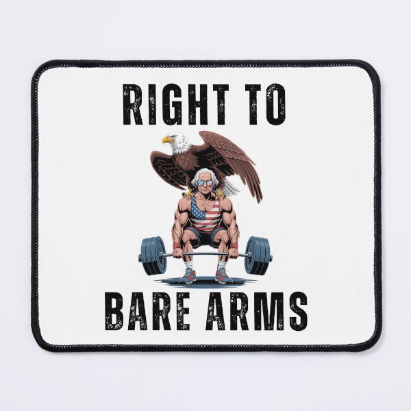 Item preview, Right to bare arms George Washington 4th of July humor designed and sold by snowry.