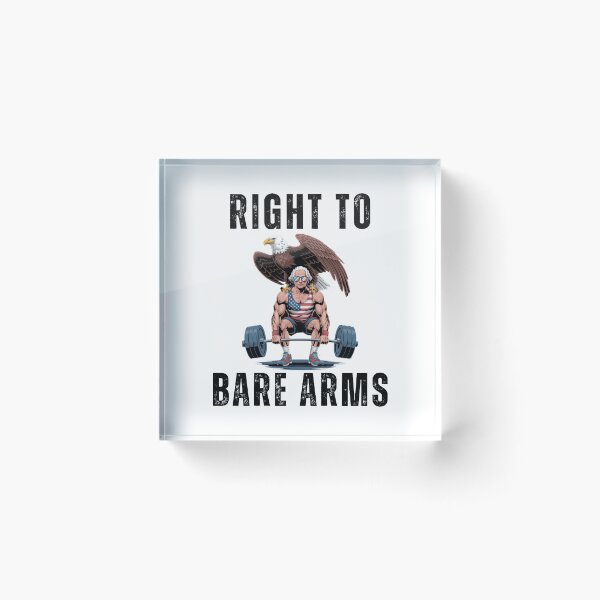 Item preview, Right to bare arms George Washington 4th of July humor designed and sold by snowry.